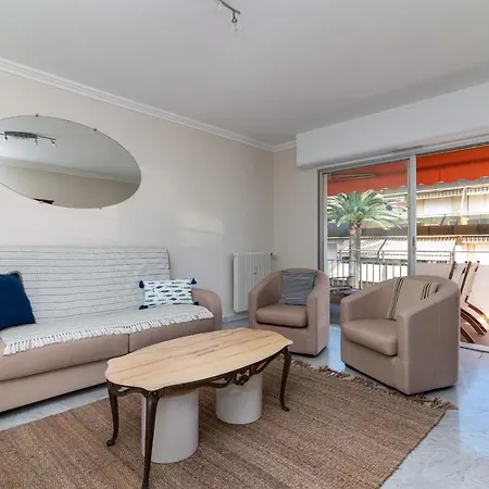 Апартаменты Grand T3 Juan Les Pins, 2 Balcons, Proche Plage