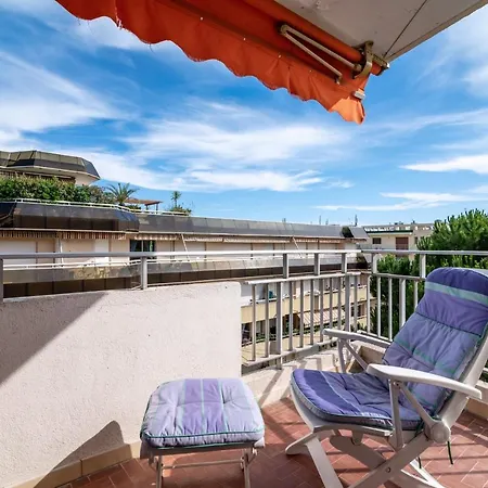 Апартаменты Grand T3 Juan Les Pins, 2 Balcons, Proche Plage